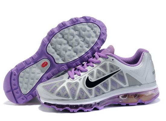 Womens Nike Air Max 2011 Grey Purple Online Store